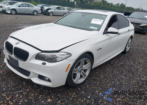 2014 BMW 550I xDrive из США, поврежденный, VIN WBAKP9C5XED692698